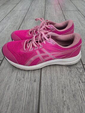ASICS Gel Contend 8 Amplifoam Women's Pink Running Athletic Shoes Size 9.5